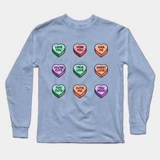 Conversation Hearts Long Sleeve T-Shirt